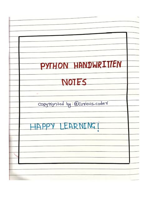 Notes On Class 12 Python Pandas Handwritten Notes に対する画像結果