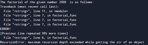 Recursive Function in Python Small Code に対する画像結果