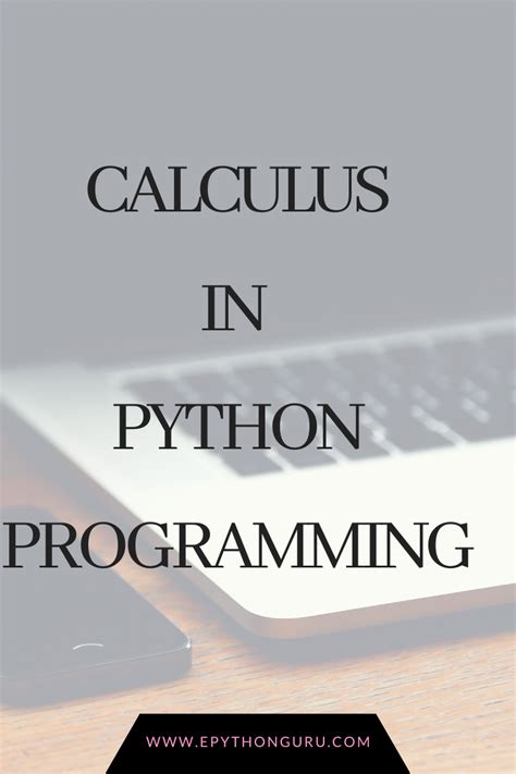 Afbeeldingsresultaten voor Program for Calculus Using Python
