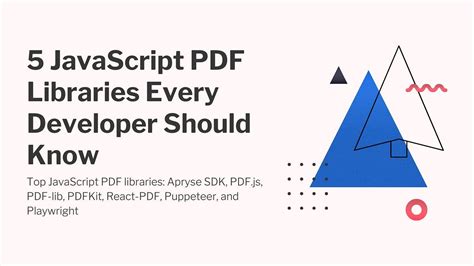 Image result for PDF Libraries JavaScript