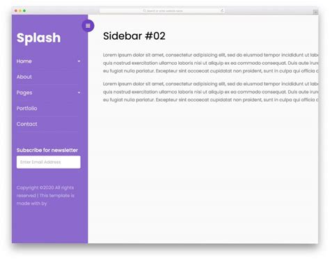 Image result for Bootstrap Sidebar Source Code