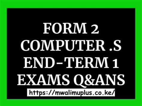 Image result for Form 2 Computer Lessons
