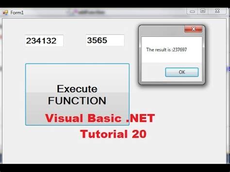 Visual Basic Function Examples に対する画像結果