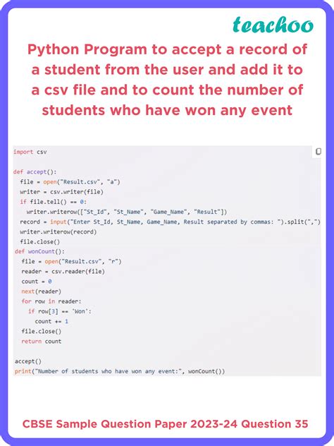 Image result for CSV File Program in Python Class 12