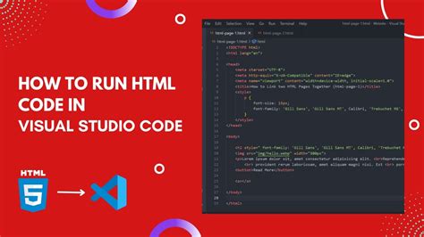 Image result for Visual Studio Code HTML Code