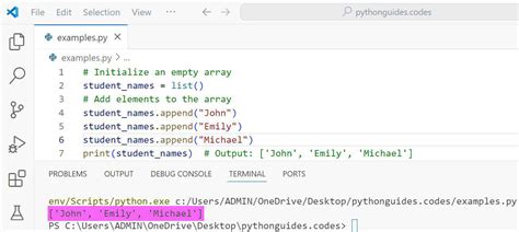 Python Creating an Array に対する画像結果