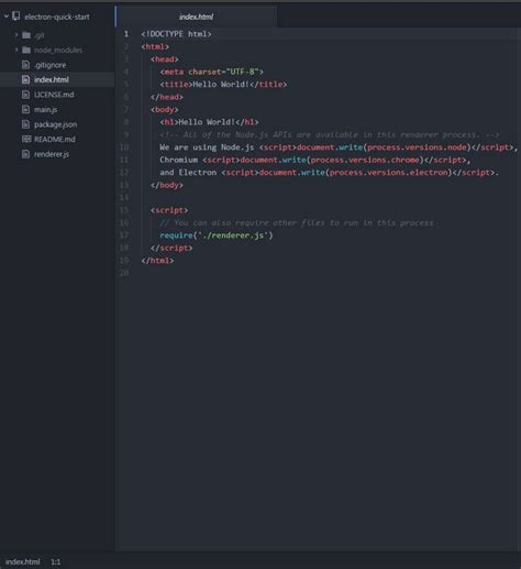 Examples JavaScript App に対する画像結果