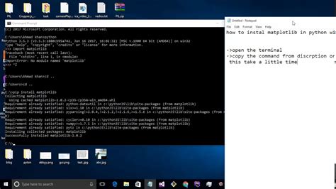 Install Matplotlib Python に対する画像結果
