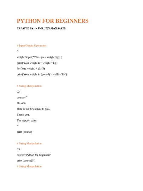 Image result for Python Study Guide PDF