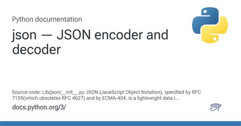 JSON Python Library に対する画像結果