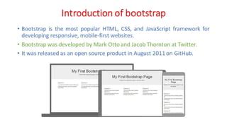 Image result for HTML CSS JavaScript Bootstrap in One Pitcure