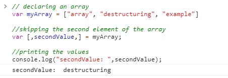 Array Destructuring JavaScript W3Schools に対する画像結果