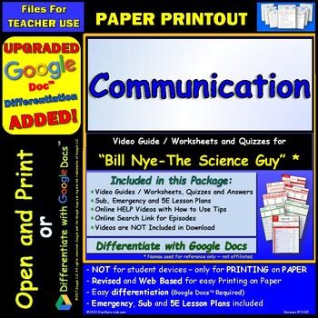 Image result for Bill Nye Communication