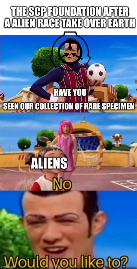 Image result for Alien Time Meme SCP