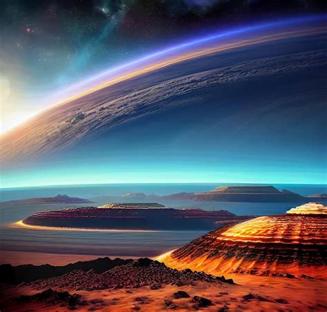 Toradh íomhá ar Alien Landscape Paintings