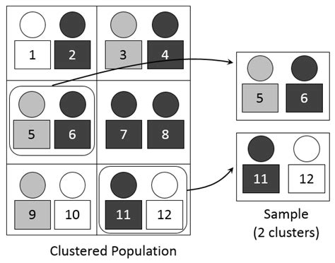 Cluster Sampling Examples に対する画像結果