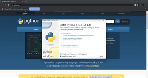 Comment Installer Python ಗಾಗಿ ಇಮೇಜ್ ಫಲಿತಾಂಶ