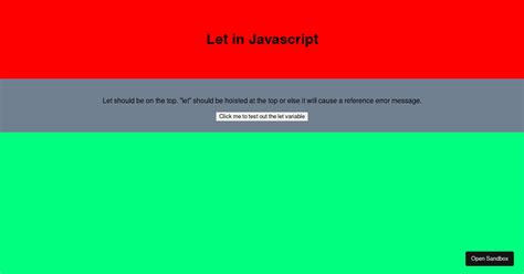 Image result for JavaScript Let Syntax