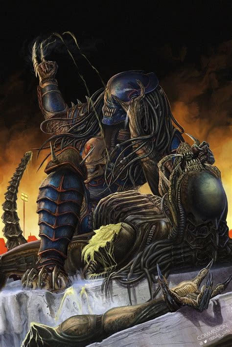 Image result for Alien and Predator Mix