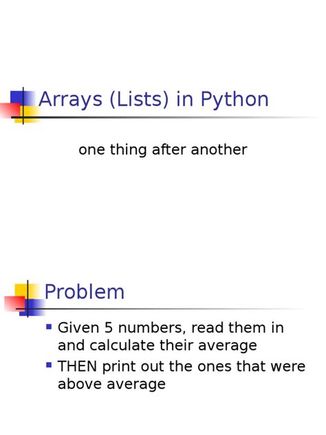 Array Code Example Python に対する画像結果
