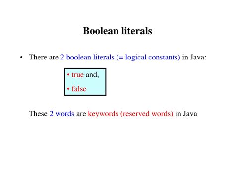 Image result for Boolean Data Type Java