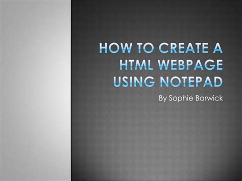 Image result for How to Make a Website Usingnotepad Using HTML