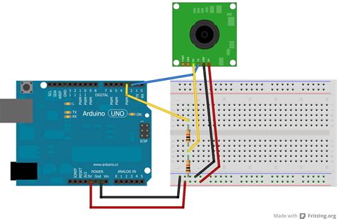 Image result for How to Connect Camera Module Using Arduino