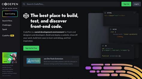 Image result for CodePen Io JavaScript