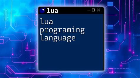 Basic Lua Guide に対する画像結果