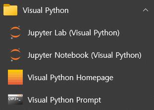 Python for Visual Programming に対する画像結果