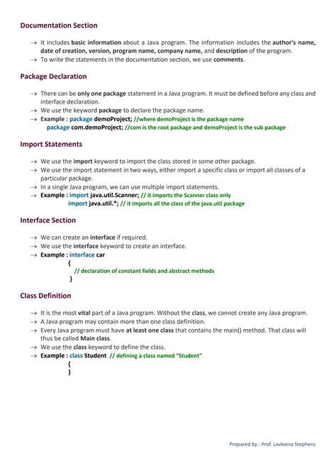 Image result for Basic Java Program Template