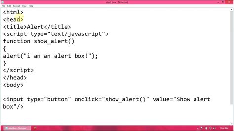 Toradh íomhá ar Alert JavaScript