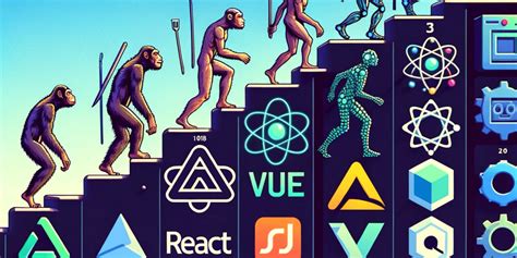 Image result for Evolution of JavaScript Frameworks