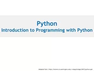 Image result for Python Course Introduction