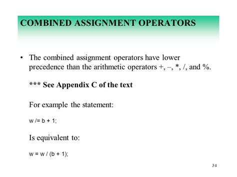 Image result for Example of Assignment Operator in Java