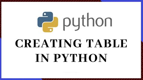 Create Interactive Table in Python に対する画像結果