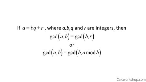 Image result for GCD Using Euclidean Algorithm