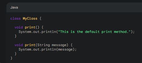 Image result for Polymorphism Java Code Line Example