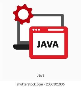 Java Programming Language Icon Concept Stock Vector (Royalty Free ...