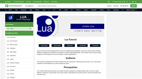 Image result for Lua Code Tutorial
