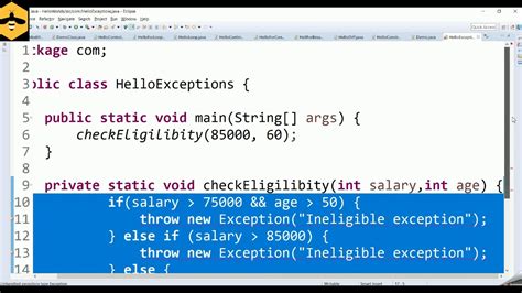 Image result for Java Throw Exception Example