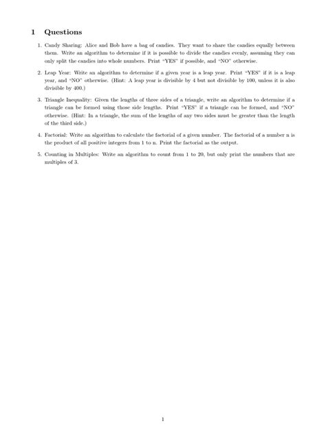 Image result for Algorithm Questions