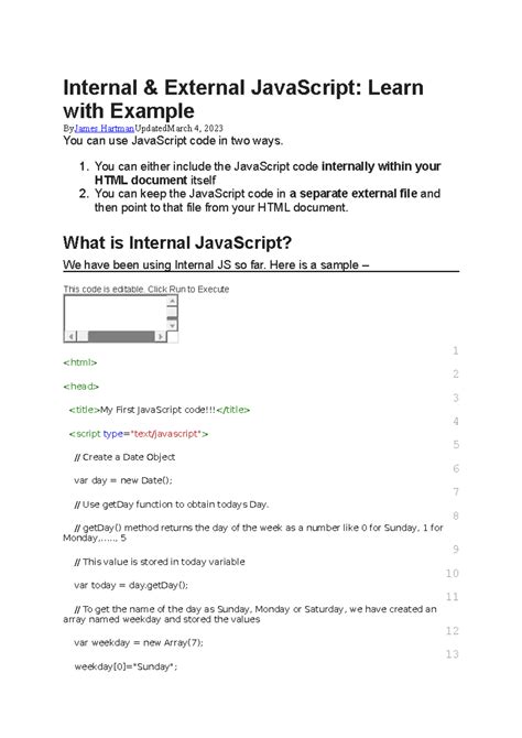 Image result for External JavaScript Code