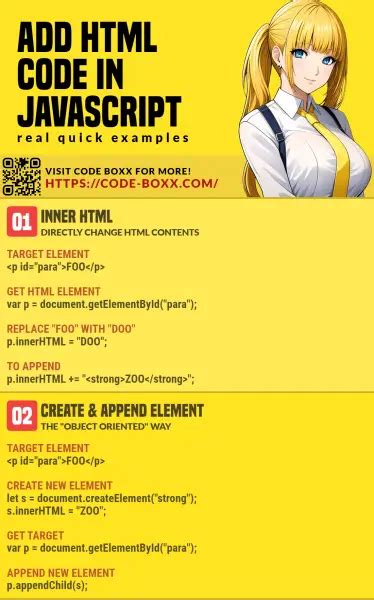 Image result for How to Add HTML Code in JavaScript