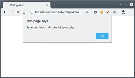 Toradh íomhá ar Alert JavaScript