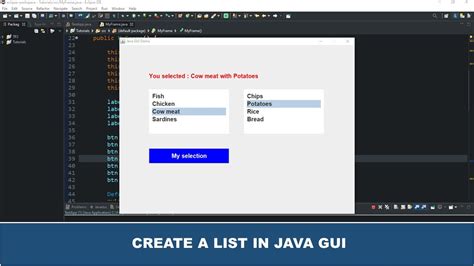 Image result for Java Code for an GUI