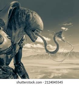 Image result for Alien Side View Vector