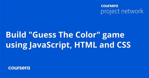Image result for JavaScript Color Guessing Game