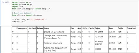 Image result for Example Python Program Using Pandas