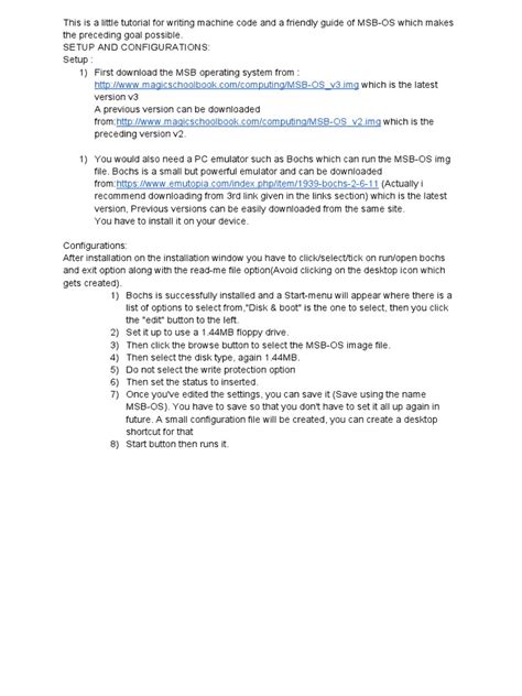 Machine Code Tutorial に対する画像結果